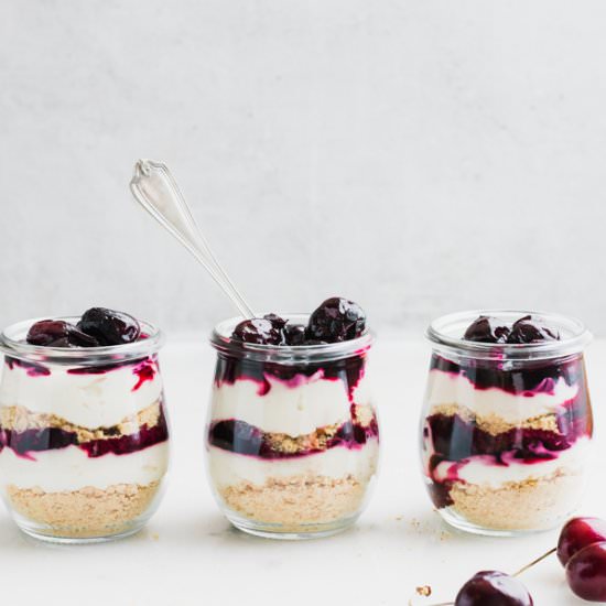No Bake Cheesecake Parfaits