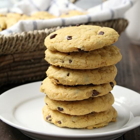 Pumpkin Chocolate Chip Cookies