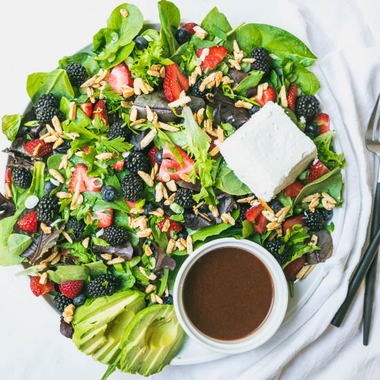 Triple Berry Salad
