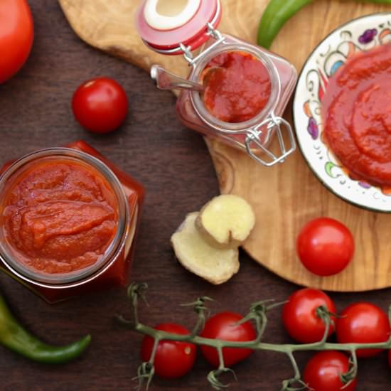Homemade Tomato Ketchup