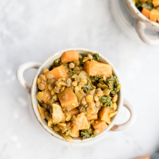 Sweet Potato Lentil Stew
