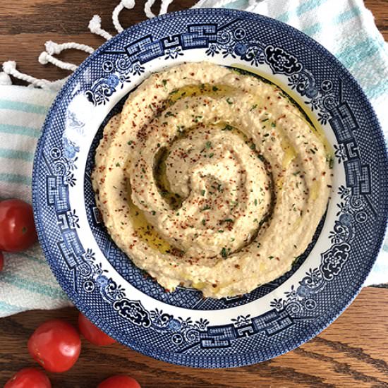 Creamy Blender Hummus
