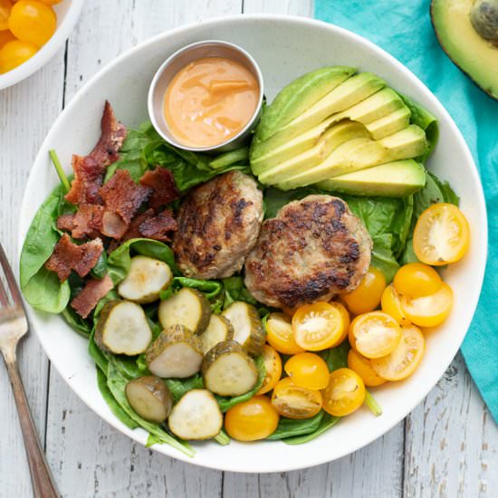California Burger Bowl