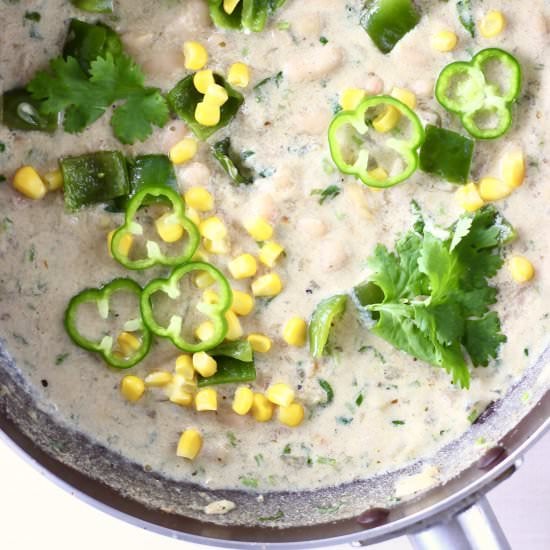 Vegan White Bean Chili