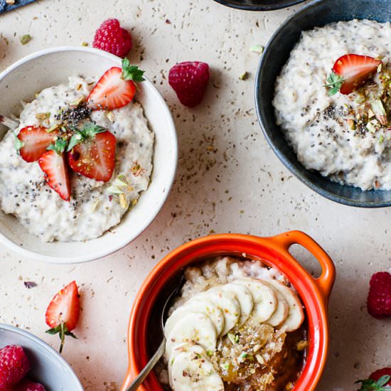 Chia seed oatmeal