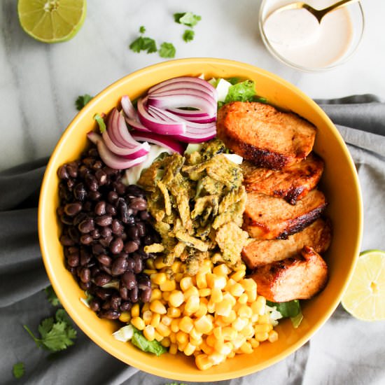 Southwest BBQ Chicken Salad