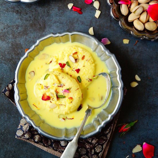 Kesar rasmalai