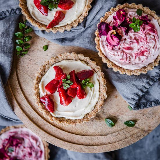 Strawberry Cheesecake Tarts