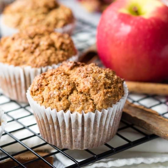 Healthy Apple Muffins