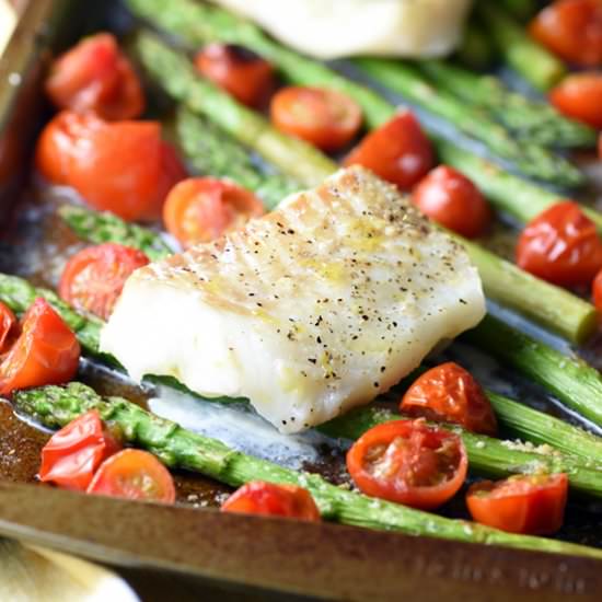 Sheet Pan Cod