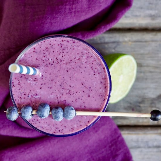Blueberry-Mango Smoothie