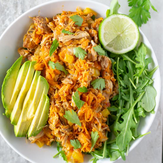 Chicken Sweet Potato Hash