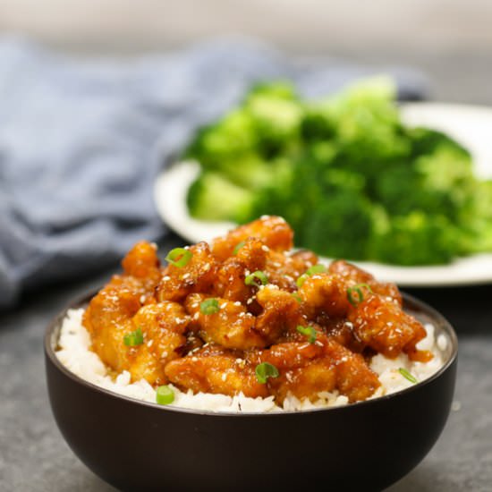General Tso Chicken Crock Pot