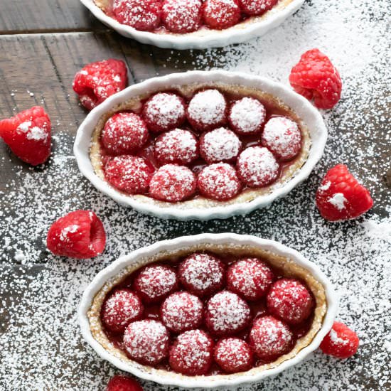 Mini Raspberry Tarts