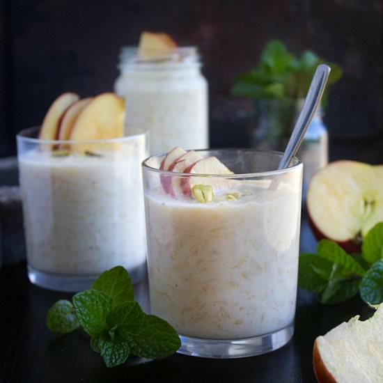 Apple Kheer / Apple Pudding