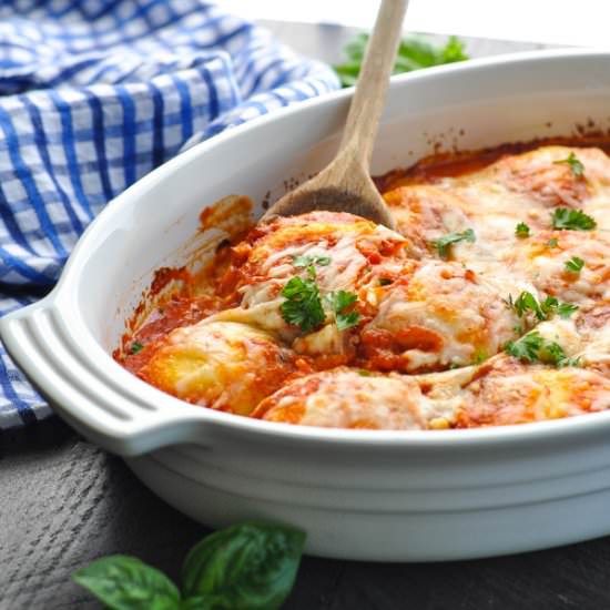 Dump-and-Bake Ravioli Casserole