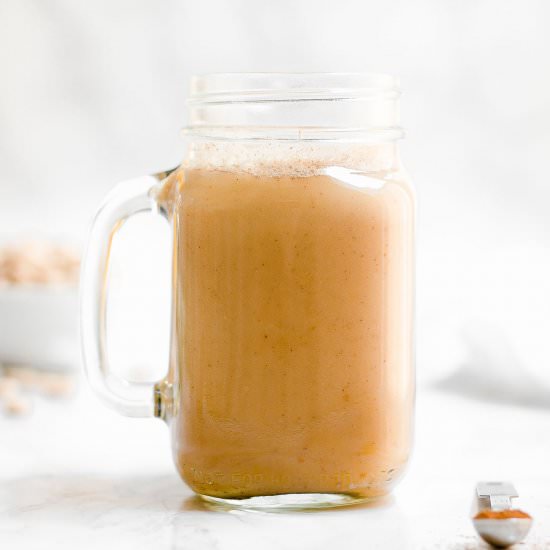 Healthy Pumpkin Spice Chai Latte