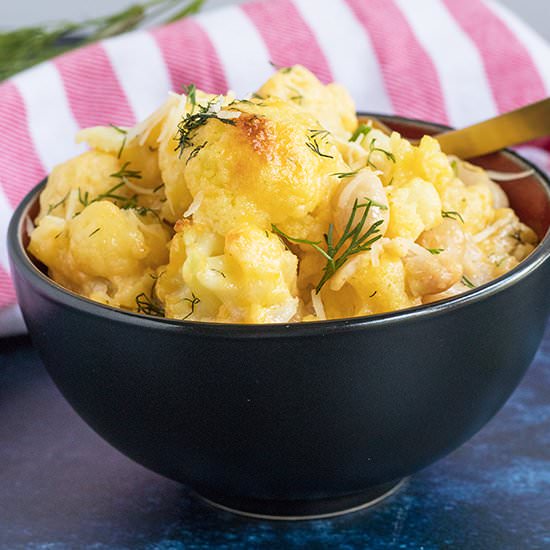 Cauliflower & Cannelli Bean Mac