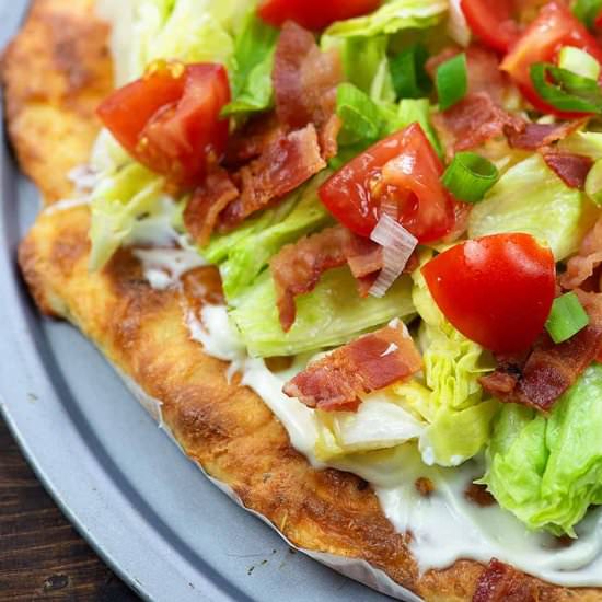 BLT FATHEAD PIZZA