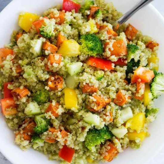 Quinoa and Sweet Potato Salad