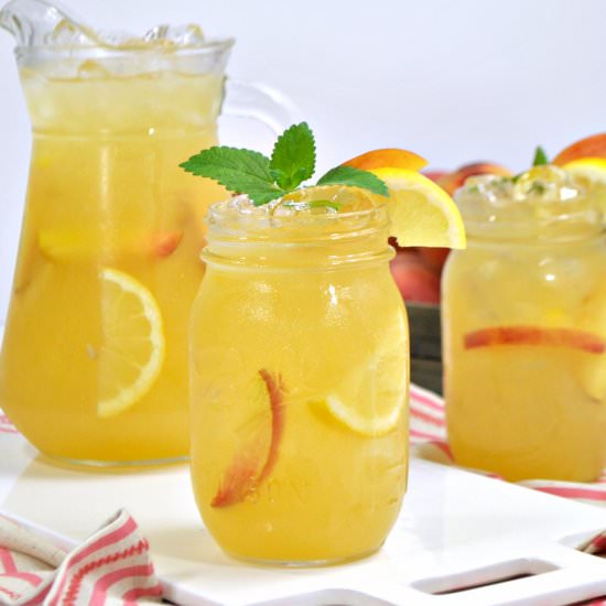 Skinny Peach Lemonade