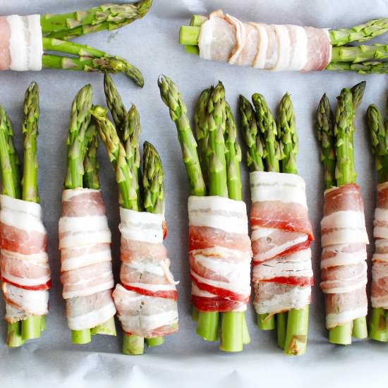 Bacon and Asparagus Bundles