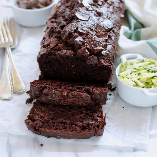 Double Chocolate Zucchini Bread