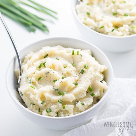 CAULIFLOWER MASHED POTATOES
