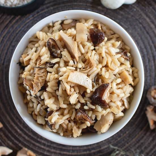 Mixed Mushroom Risotto