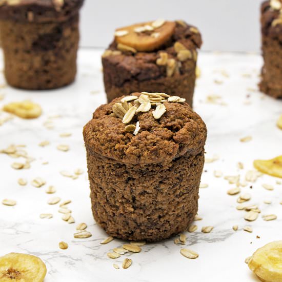Vegan Banana Muffins