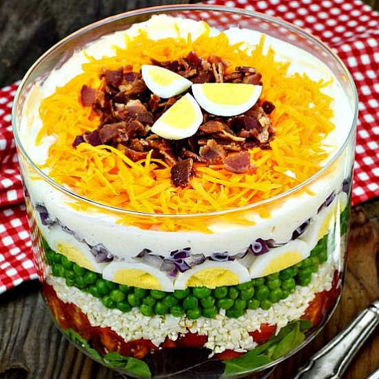 7 LAYER SALAD