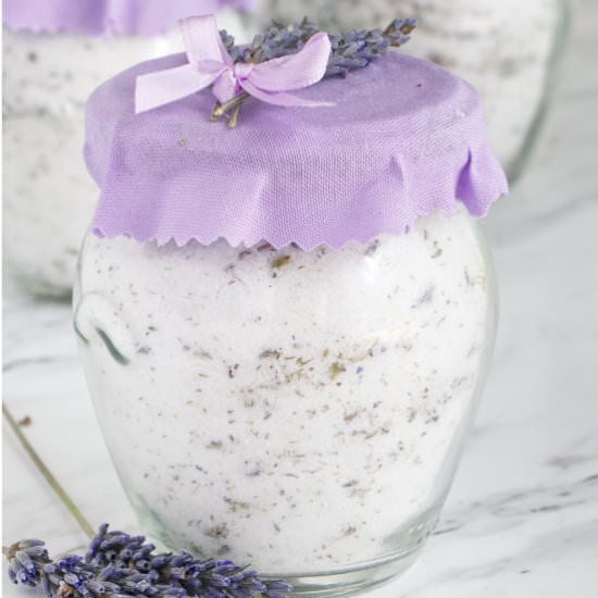 Lavender infused sugar