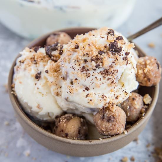 Keto Cookie Dough Ice Cream