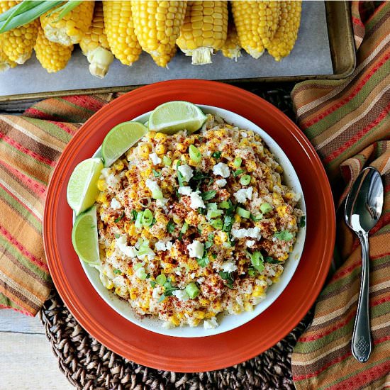 Mexican Street Corn Risotto