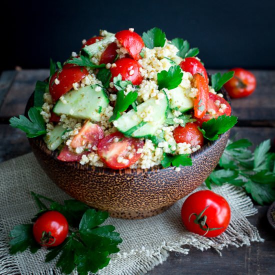 Easy Summer Millet Salad