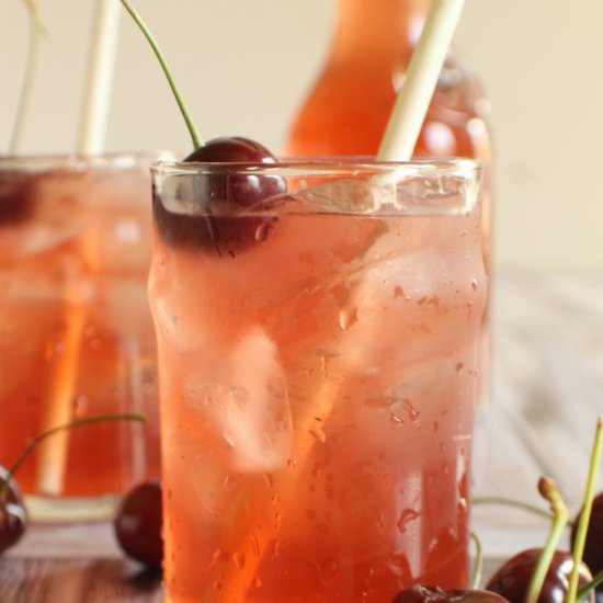 Spicy Cherry Switchel