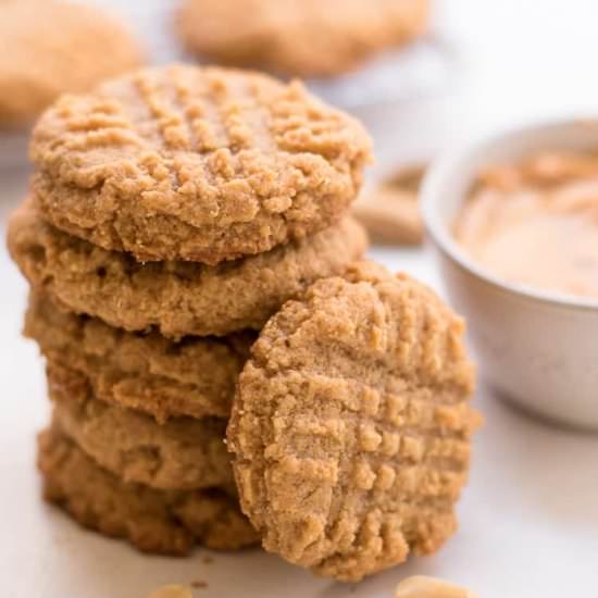 Keto Peanut Butter Cookies