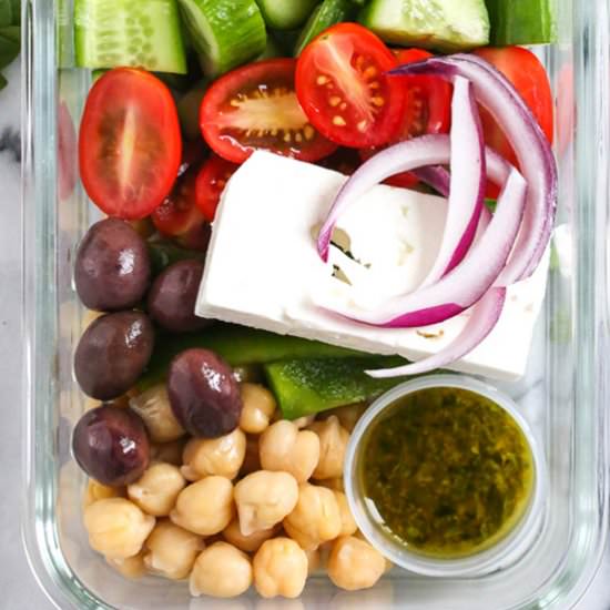 Greek Chickpea Salad