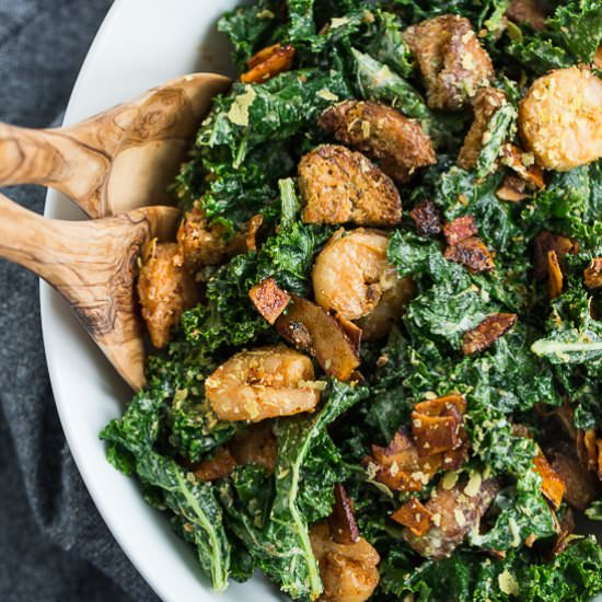 Kale Caesar Salad