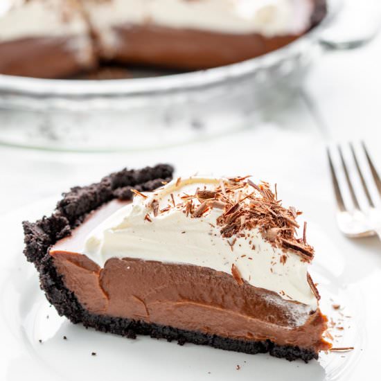 Double Chocolate Cream Pie
