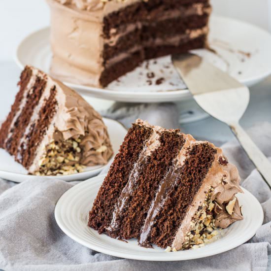 Chocolate Nutella Cake