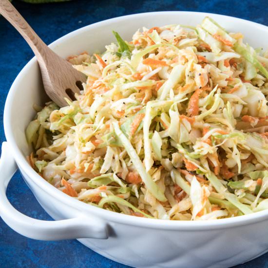 Spicy Creamy Coleslaw