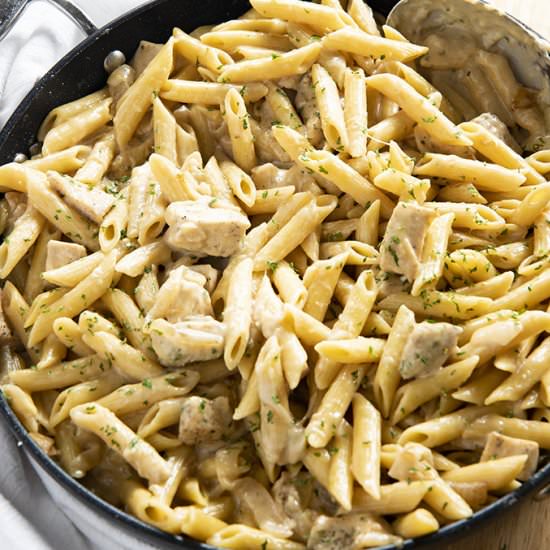 French Onion Chicken Pasta