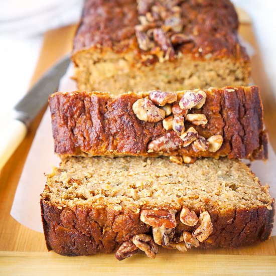 Flourless Pumpkin Loaf