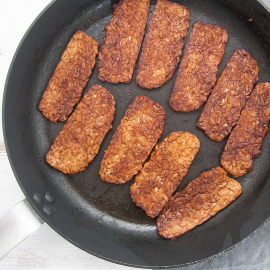 Vegan Tempeh Bacon