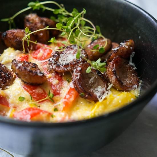 Pressure Cooker Polenta