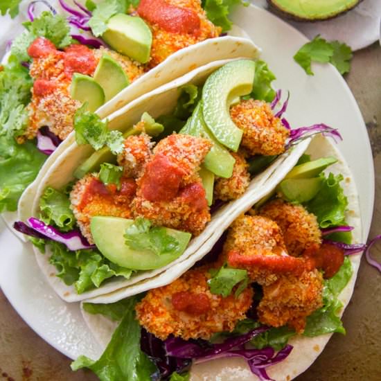Crispy Cauliflower Tacos