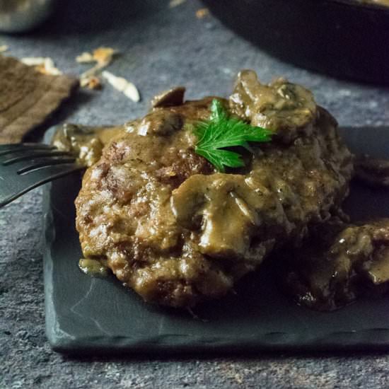 Salisbury Steak with Mushroom Gravy