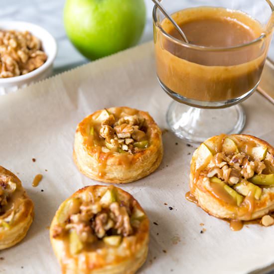 Apple Walnut Galettes