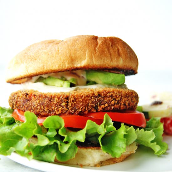 Loaded Veggie Burgers